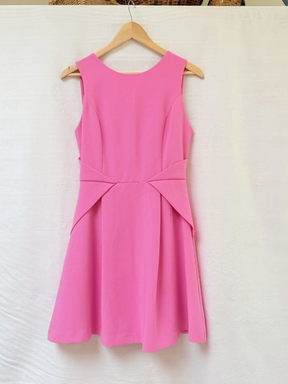 Adelyn‎ Rae Dress Womens Small Barbiecore Fit And Flare A-Line Sleeveless Party